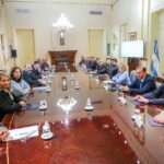 Melella participó de la reunión con gobernadores que encabezó Alberto Fernández