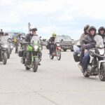 Unos 600 moteros se concentran en Ushuaia