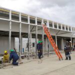 Avanzan los trabajos finales en el hospital modular en Tolhuin