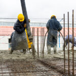Gobierno avanza con los trabajos de hormigonado en el nuevo edificio del Ministerio de Salud en Ushuaia