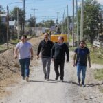 Harrington y Dávila recorrieron las obras puestas en marcha