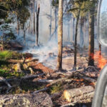 Piden no acercarse a la zona del incendio en Tolhuin