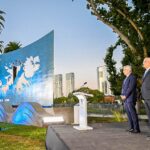 La Provincia acompañó la inauguración de un nuevo monumento a Malvinas