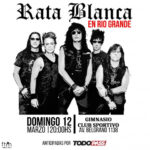 Rata Blanca se presentará en Río grande