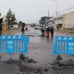 Comenzaron los trabajos preliminares la avenida San Martín