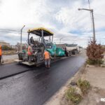 Se asfaltaron los dos carriles de Playero Blanco en Chacra XI