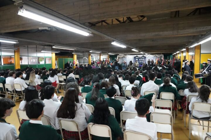 El evento tuvo un masivo acompañamiento de la comunidad de Ushuaia.