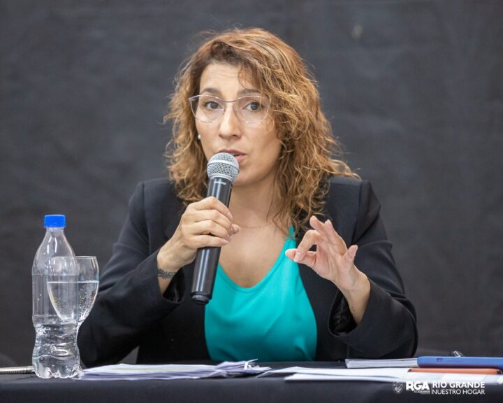Silvina Mónaco, secretaria de Planificación, Inversión y Servicios Públicos del Municipio de Río Grande.