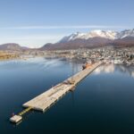 AVANZA LA OBRA DE AMPLIACIÓN Y SE PROYECTA SUMAR MÁS METROS AL PUERTO DE USHUAIA