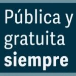 Comunicado del sistema universitario público argentino.