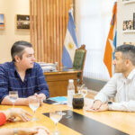 El intendente Martín Pérez mantuvo un encuentro con el nuevo director de PAMI