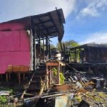Incendio total en una vivienda del Dos Banderas de Ushuaia