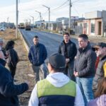 Martín Pérez celebró la pavimentación total de Los Cisnes