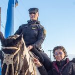 Ediles celebraron la llegada del «Correo Histórico a Caballo»