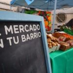 Comenzó ‘El mercado en tu barrio’ en el Polideportivo Malvinas Argentinas
