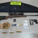 Gendarmería Nacional incauta armas y municiones durante control vehicular en Tolhuin