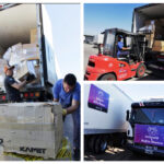La Municipalidad entregó las donaciones de la comunidad de Ushuaia a las autoridades de Bahía Blanca