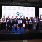 Claudia Fernández participó del 90° aniversario de la AER y el tricentenario de Rosario