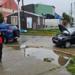 Choque con una mujer trasladada al hospital en Río Grande