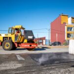 El Municipio de Ushuaia pavimentó un sector de la avenida Perito Moreno
