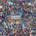 Tierra del Fuego se movilizó contra el decreto presidencial y en defensa del trabajo fueguino