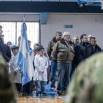 Ushuaia reconoció al Ejército Argentino en su 215° Aniversario con una emotiva ceremonia