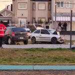 Dos muertos y tres heridos en terapia en terrible accidente frontal en Río Grande