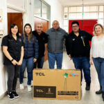 SMATA donó un televisor al Colegio Alicia Moreau de Justo