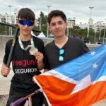 Benjamín Camino, subcampeón sudamericano de Scootering en Brasil