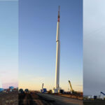 Primer parque eólico fueguino: TotalEnergies avanza con el montaje de los aerogeneradores en Cullen