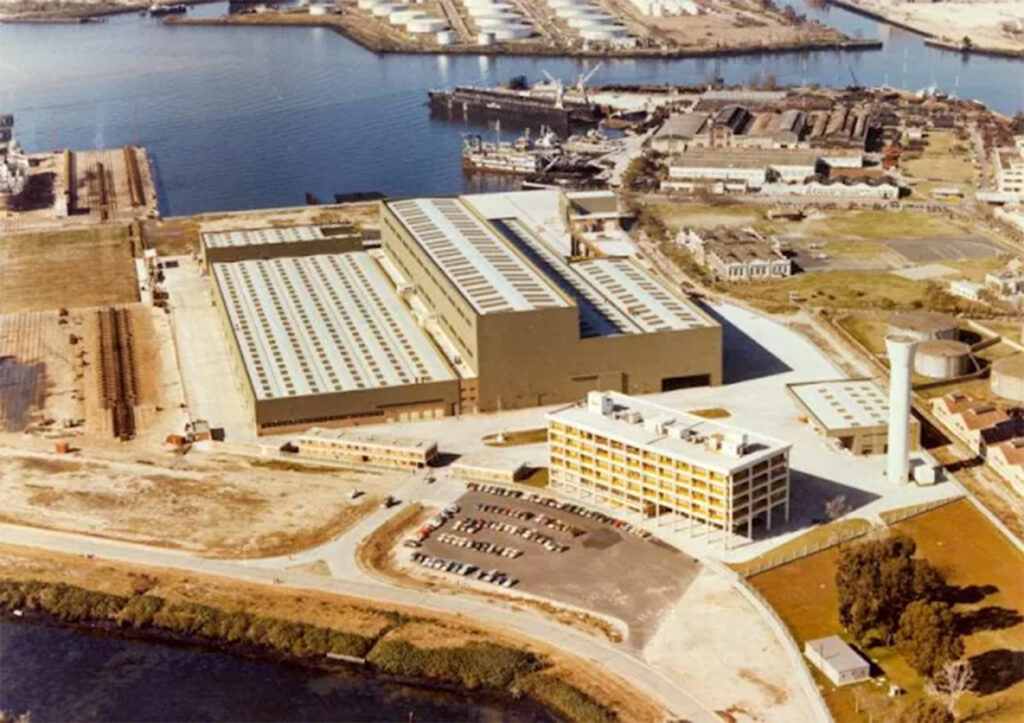 Astillero de Submarinos Almirante Segundo Storni (Ex Domecq Garcia), Argentina.