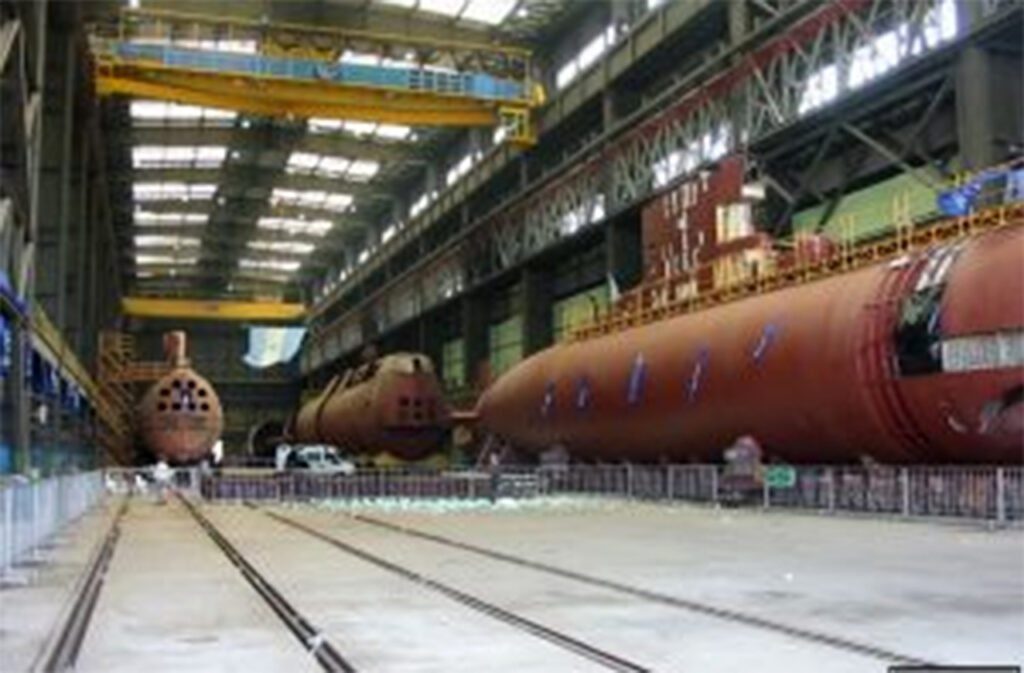 Capacidad constructiva cuatro submarinos en simultáneo.