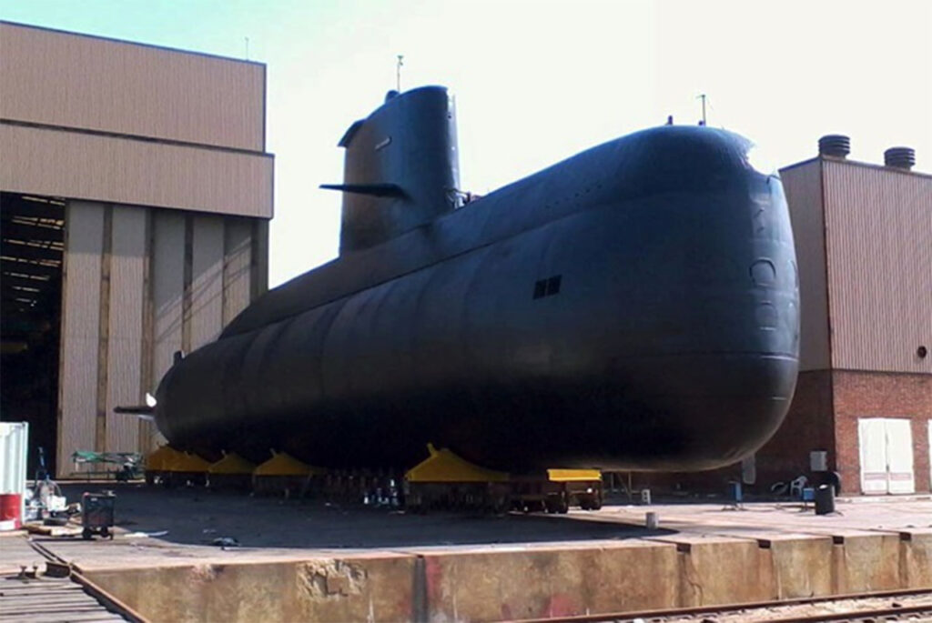 Submarino TR 1700 NG y Astillero Segundo Storni.