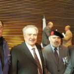 Veteranos de Guerra Tecnológicos y la UTN fueguina se abrazan en un homenaje cargado de emoción
