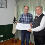 El ingeniero Mario Ferreyra recibió un Diploma de Honor de la Nación