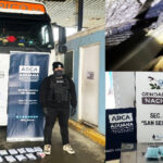 Detienen en San Sebastián a un camión de Junín con más de 11 kilos de cocaína