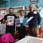 Luciano Rodrigo Moreno Calderón entregó su investigación sobre Malvinas a la Biblioteca Popular Sarmiento: “Enorme alegría y agradecimiento”
