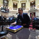 Agustín Coto y Belén Monte de Oca prestaron juramento en el Senado de la Nación