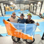 Octavio Miranda rumbo a su primer torneo internacional de BMX