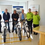 La Cámara de Comercio de Río Grande fortaleció el patrullaje preventivo con la entrega de bicicletas a la Policía