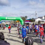 El Municipio de Tolhuin celebró el Carnaval con amplia participación vecinal en el centro de la ciudad