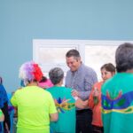 El intendente Martín Pérez compartió una jornada con adultas y adultos mayores