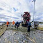 La Municipalidad de Ushuaia Avanza con las obras de la Pasarela Luís Pedro Fique
