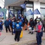 ATE tomó el Ministerio de Trabajo en Ushuaia y exige la homologación de convenios colectivos