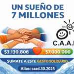 “Un sueño de 7 millones”: el CAAD ya superó los $3 millones y necesita el último impulso solidario