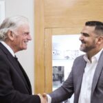 Vuoto recibió a Franklin Graham en el marco de “Esperanza Ushuaia”