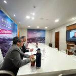 Walter Vuoto con intendentes de ciudades con acceso a la Antártida