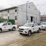 El Gobierno provincial incorporó cuatro nuevas camionetas para la Dirección Provincial de Energía