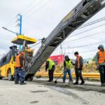 Obras que se ven y se sienten: el Municipio refuerza la recuperación vial en Héroes de Malvinas y el centro de Ushuaia