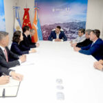 Vuoto recibió al Embajador de la República Popular China en la Intendencia